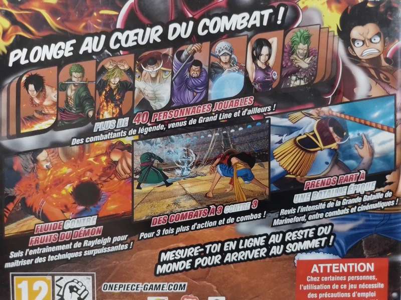 PS4 - One Piece Burning Blood (French Cover)