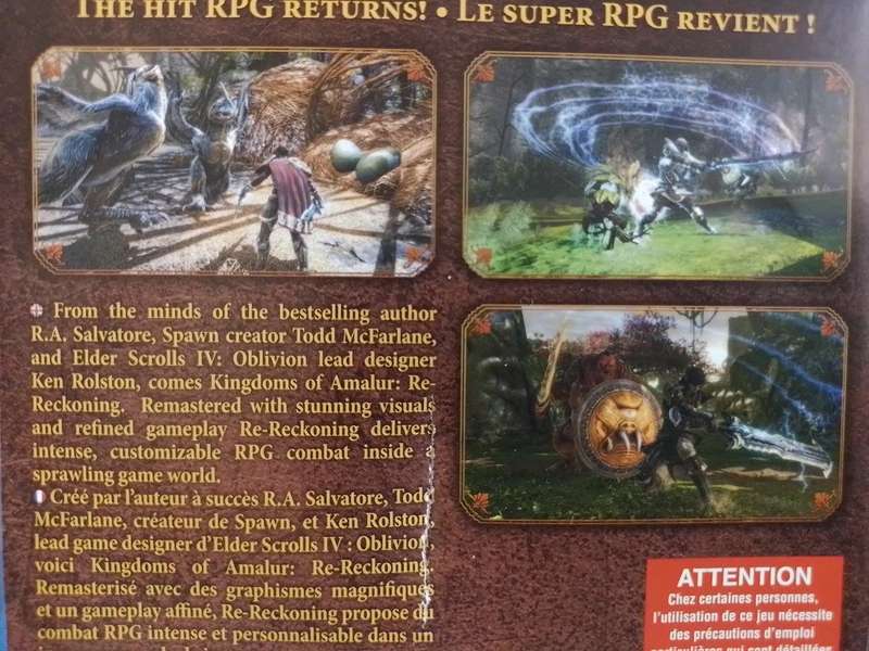 PS4 - Kingdom of Amalur Re-Reckoning