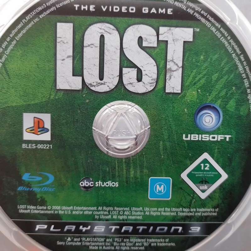 PS3 - Lost The Video Game (Disc Only)