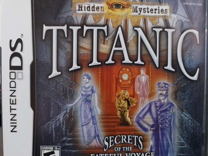 Nintendo DS - Hidden Mysteries Titanic Secrets of the Fateful Voyage