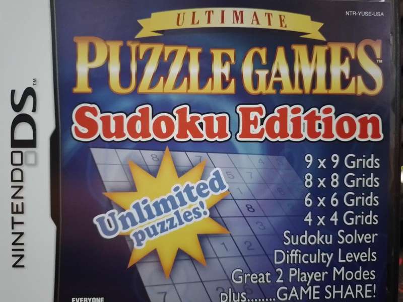 Nintendo DS - Ultimate Puzzle Games Sudoku Edition