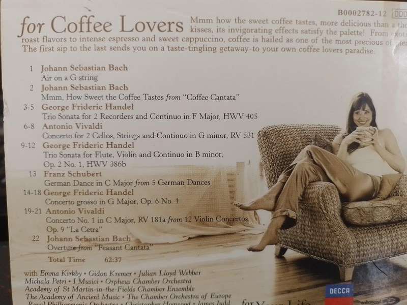 CD - For Coffee Lovers (Digipak)