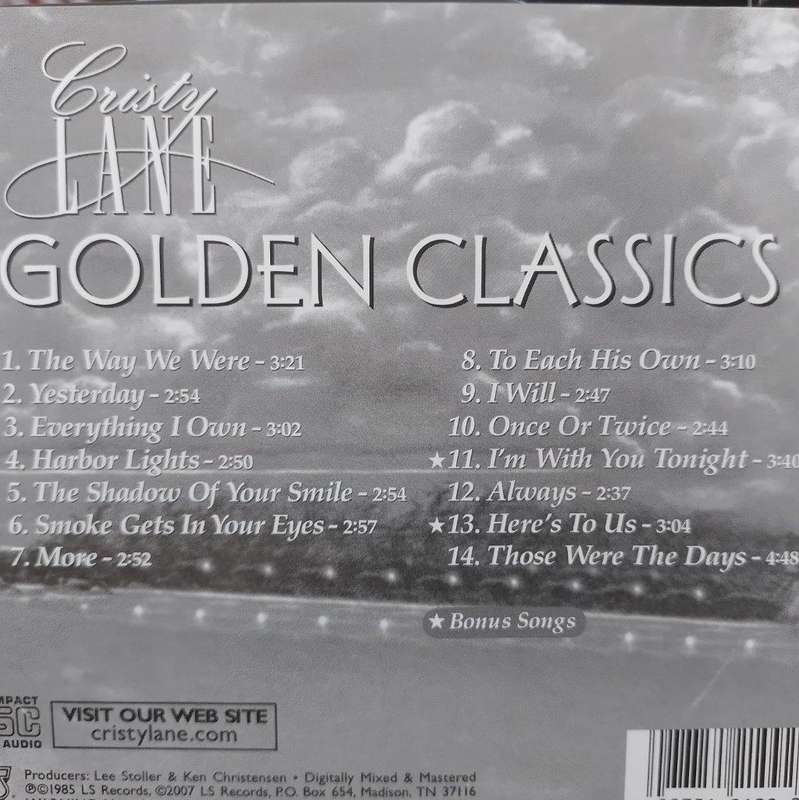 CD - Cristy Lane - Golden Classics