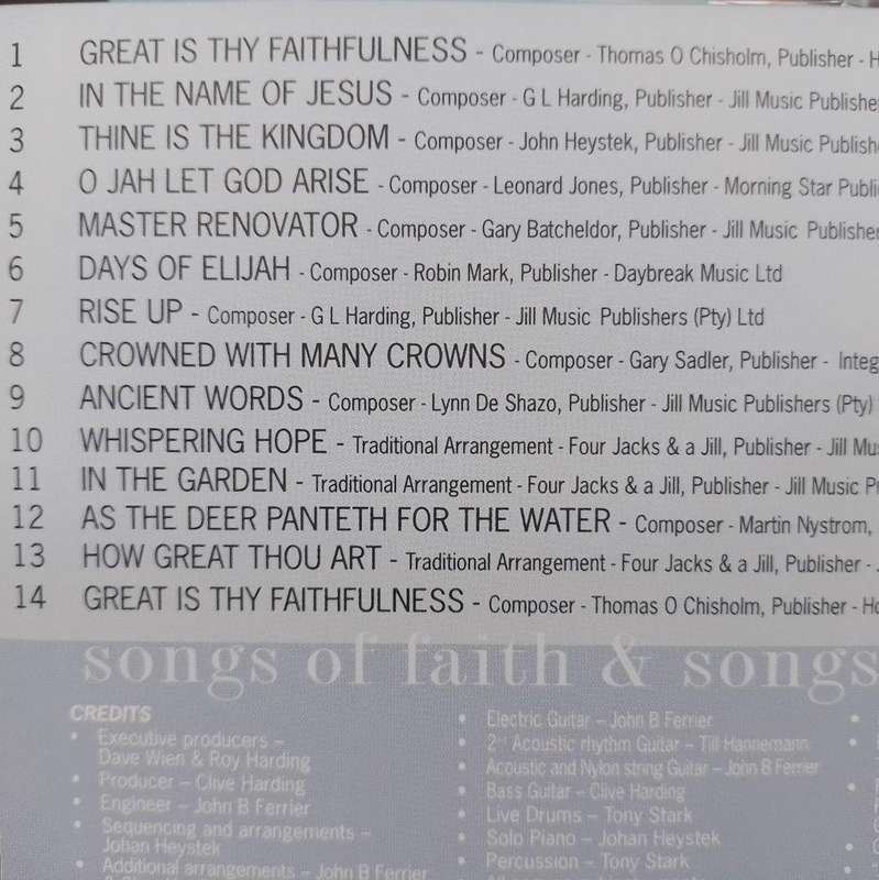 CD - 4 Jacks and A Jill A Time Of Faith  Volume 2 (New Sealed)
