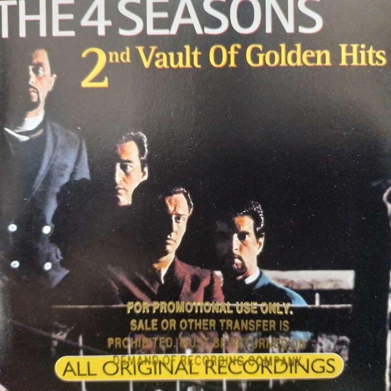 CD - The Four Seasons - 2nd Gold Vault of Hits