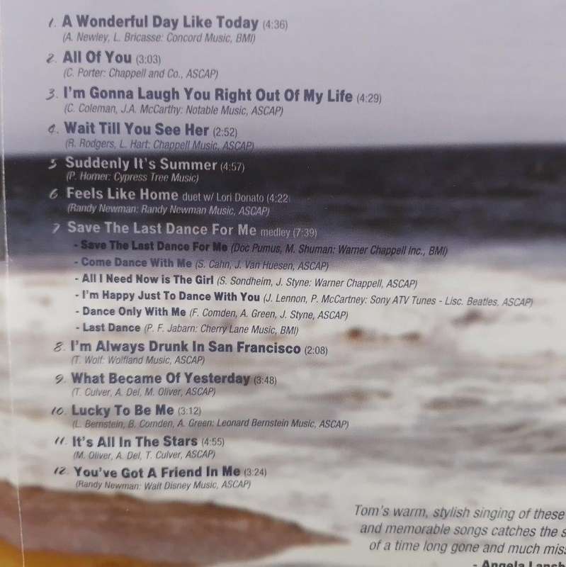 CD - Tom Culver - Lucky To Be Me
