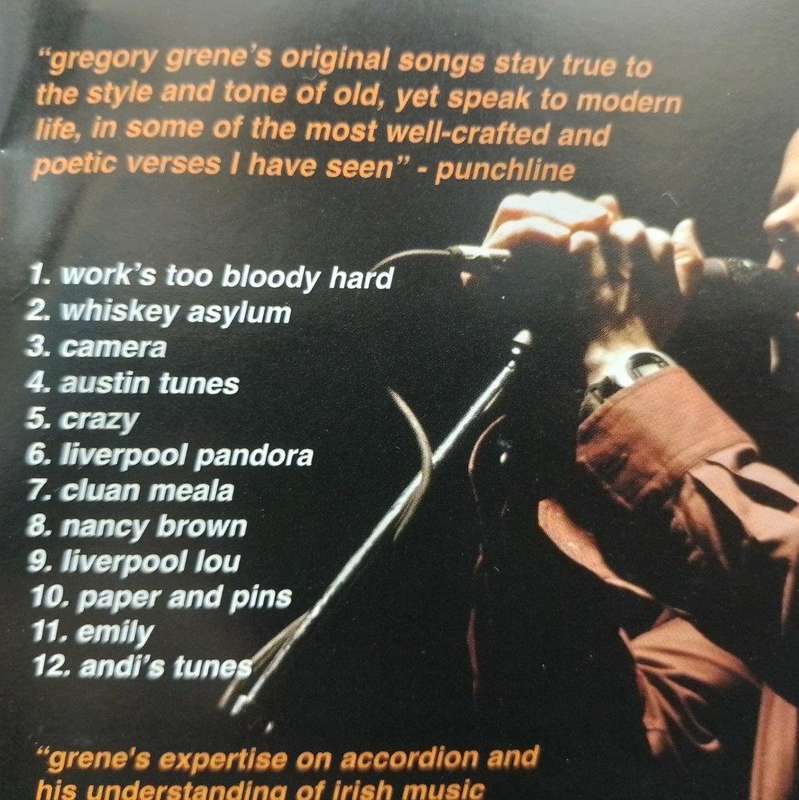 CD - Gregory Grene - Flipsides
