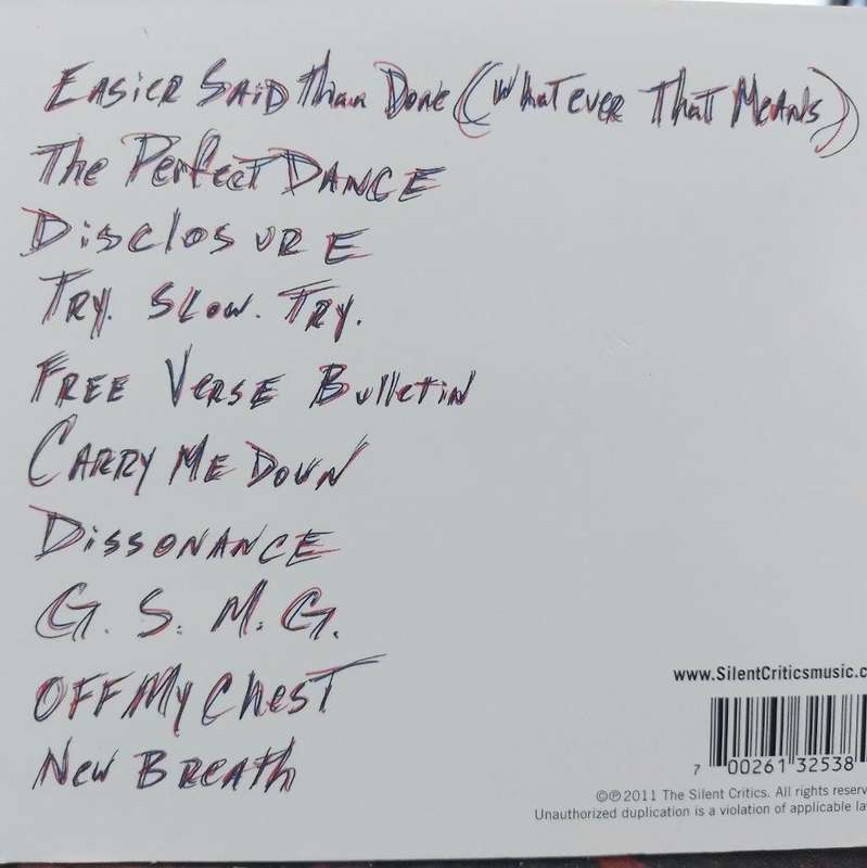 CD - The Silent Critics Chemical Avalanches and Toxic Romances (Digipak)