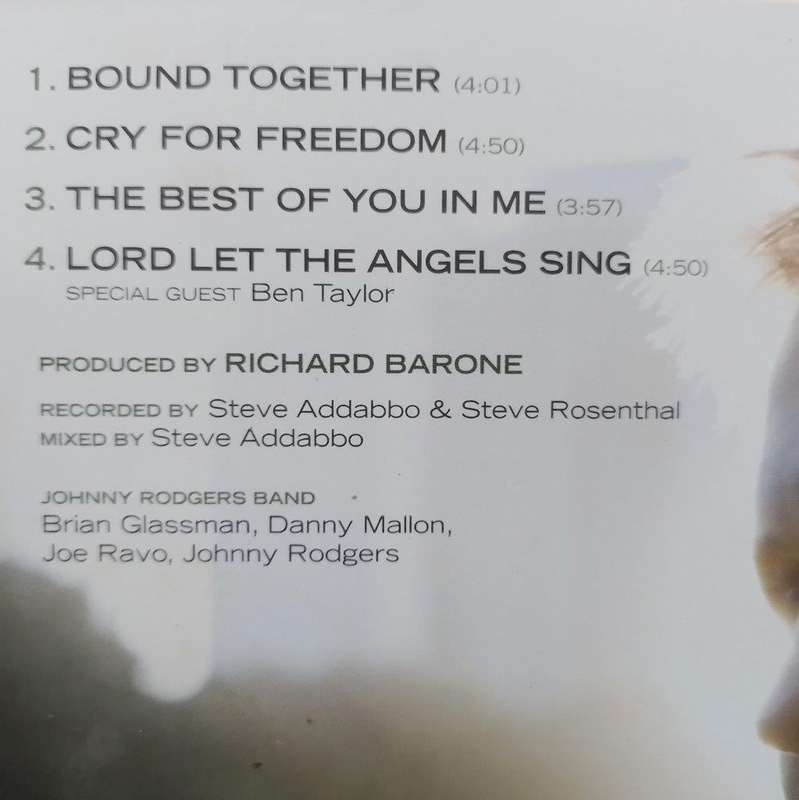 CD - Johnny Rodgers Band - Bound Together (Digipak)