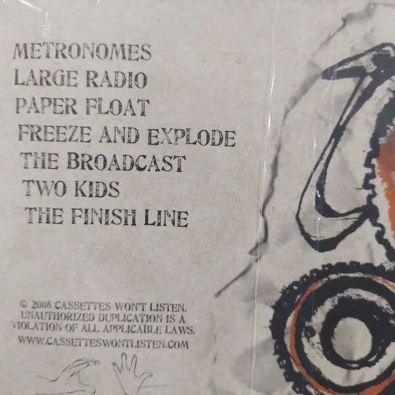 CD - Cassettes Wont Listen - Small Time Machine (Digipak)(New Sealed)