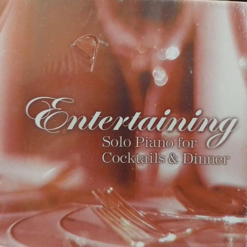 CD - Entertaining Solo Piano For Cocktails & Dinner (2cd) (New Sealed)