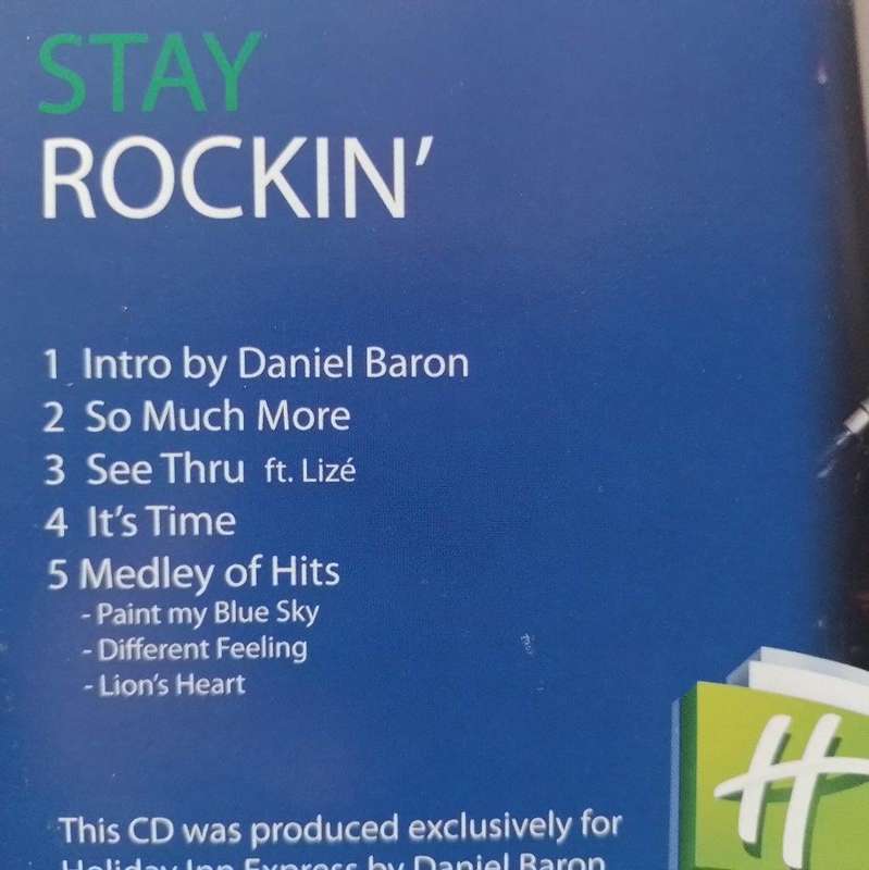 CD - Daniel Baron - Highlights from It's Time Holiday Inn Exclusive