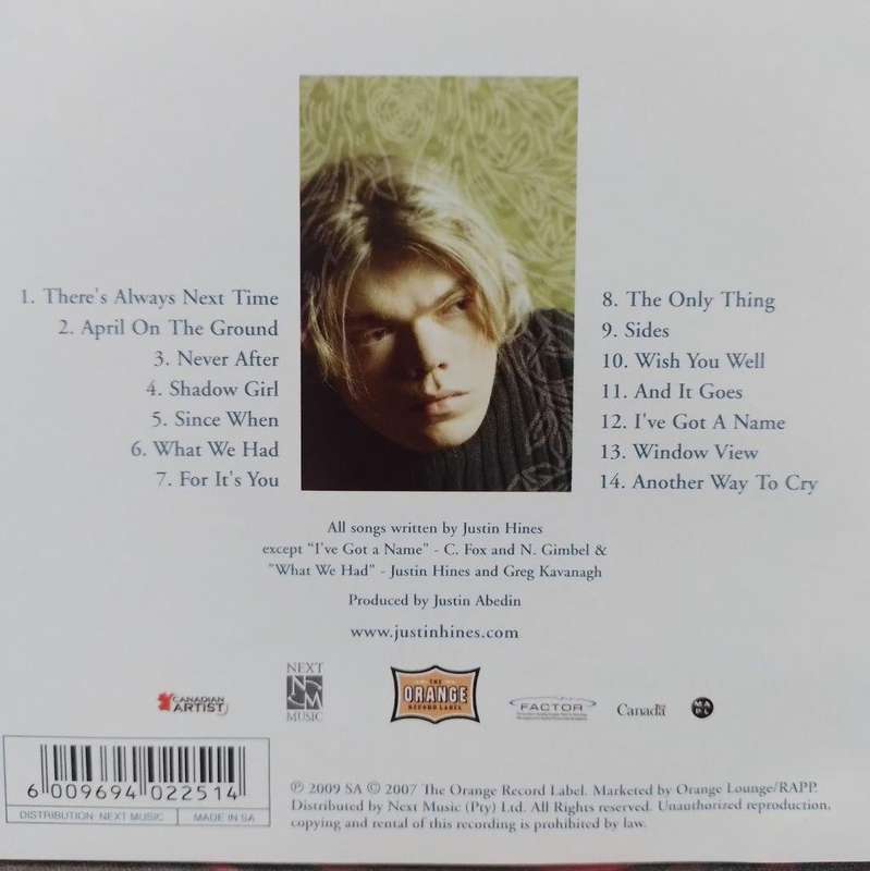 CD - Justin Hines - Sides