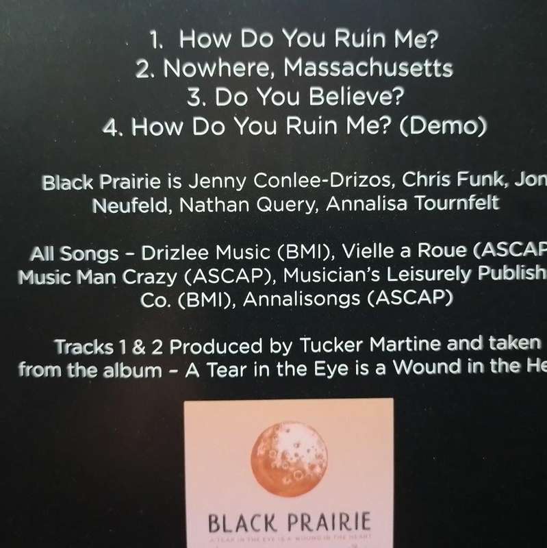 CD - Black Prairie - How Do You Ruin Me?