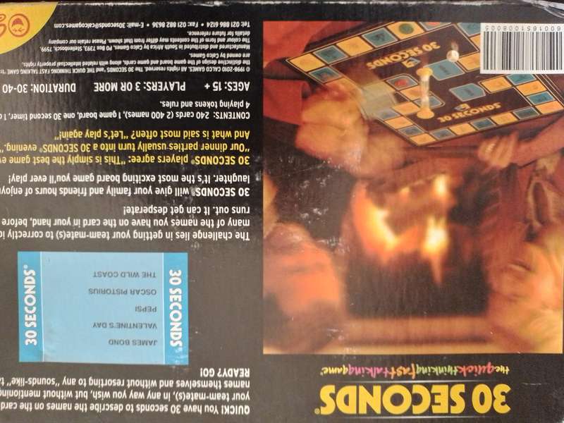 30 Seconds - Calco Games 1998-2010 (10th Anniversary Revised Ed The Quick Thinking fast Talking Game