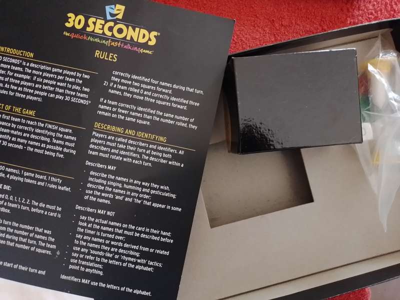 30 Seconds - Calco Games 1998-2010 (10th Anniversary Revised Ed The Quick Thinking fast Talking Game
