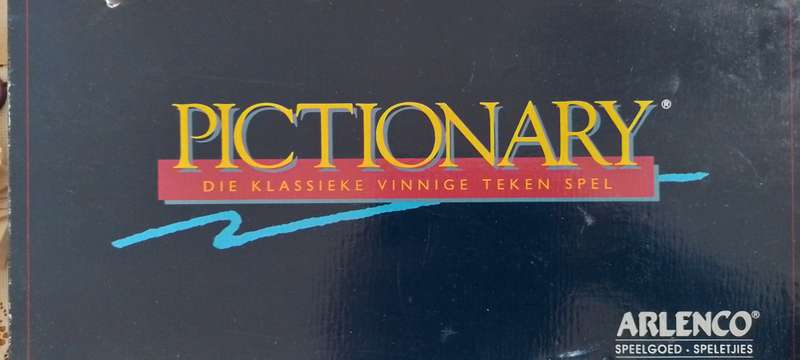 Pictionary Die Klassieke Vinnige Teken Spell (Afrikaans Edition) - Made in South Africa  - Arlenco