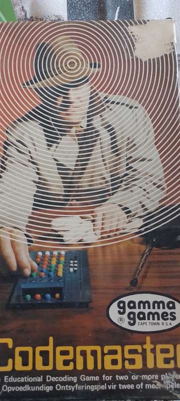 Vintage Codemaster Made in South Africa by Gamma Games Cape Town Circa 1975