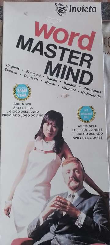Vintage Word Mastermind Made in England by Invicta Games