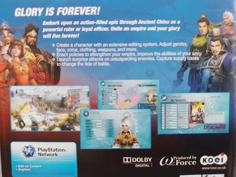 PS3 - Dynasty Warriors 6 Empires