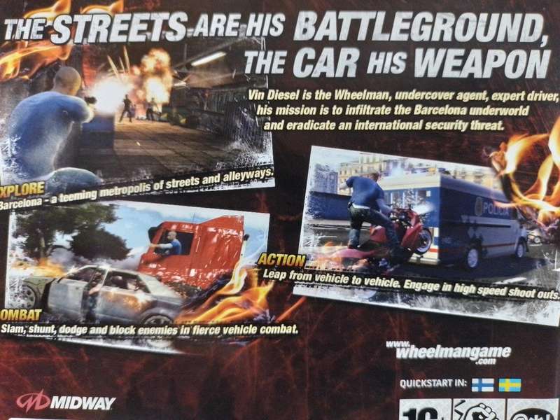 PS3 - Vin Diesel Wheelman