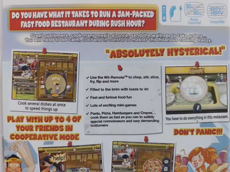 Wii - Fast Food Panic