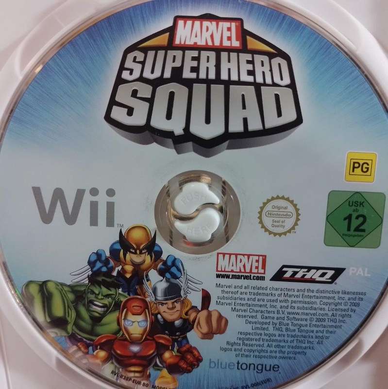 Wii - Marvel Super Hero Squad (Disc Only)