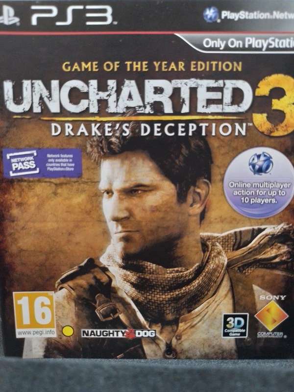 PS3 - Uncharted 3 Drake`s Deception - Game of The Year Edition