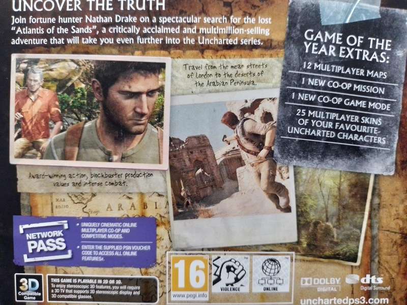 PS3 - Uncharted 3 Drake`s Deception - Game of The Year Edition