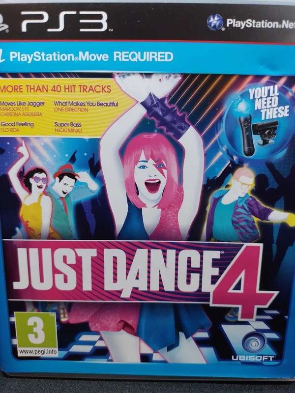 PS3 - Just Dance 4 (Playstation Move Required)