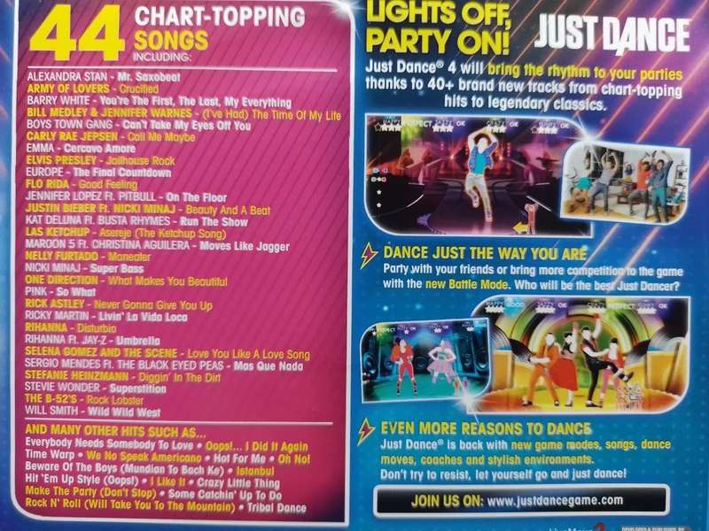 PS3 - Just Dance 4 (Playstation Move Required)