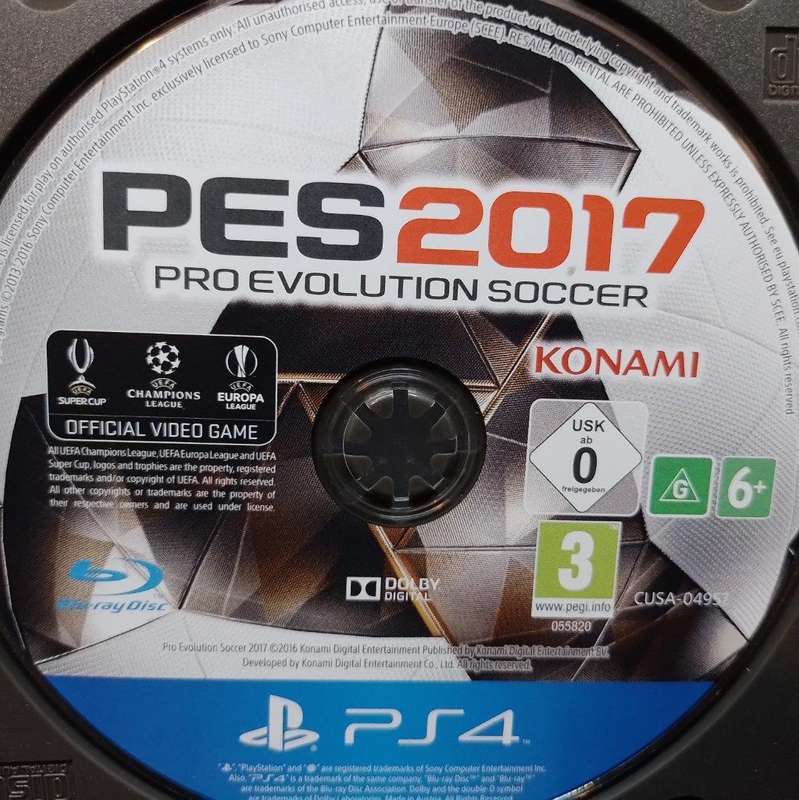 PS4 - Pro Evolution Soccer 2017 PES 2017  (Disc only)