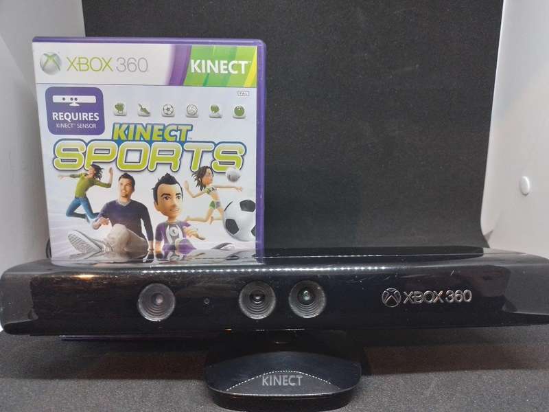 Xbox 360 - Kinect Sensor + Kinect Sports Game Bundle