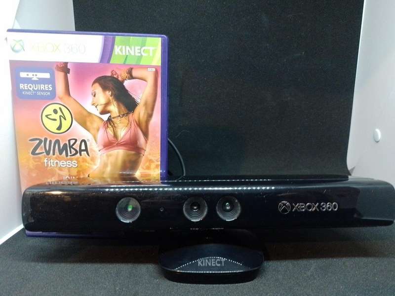 Xbox 360 - Kinect Sensor + Zumba Fitness Game Bundle