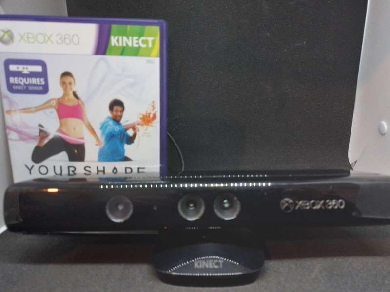 Xbox 360 - Kinect Sensor + Your Shape Fitness Evolved Game Bundle