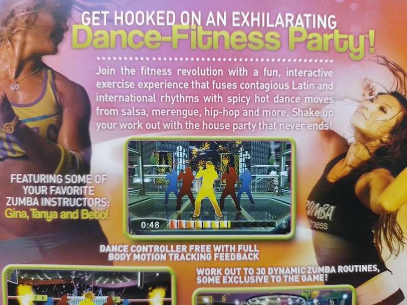 Xbox 360 - Kinect Sensor + Zumba Fitness Game Bundle