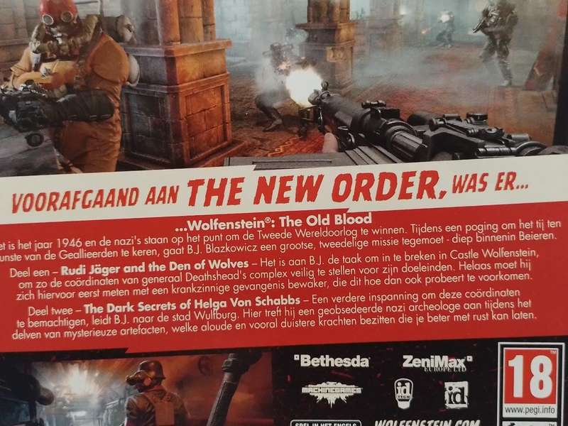 PS4 - Wolfenstein The Old Blood