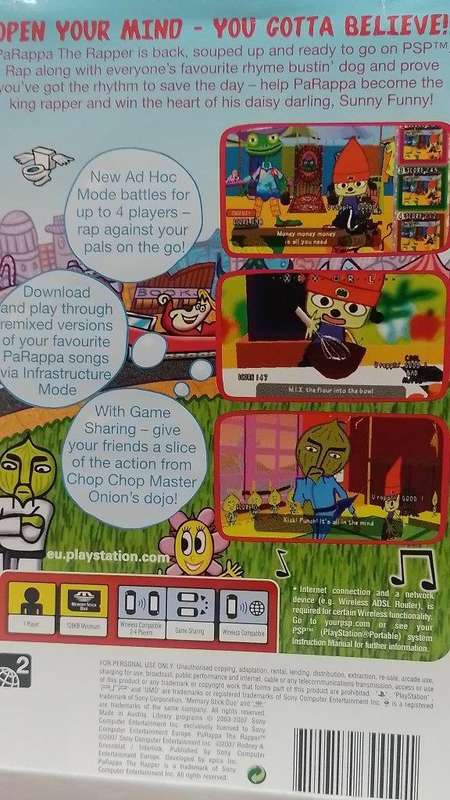 PSP - PaRappa The Rapper