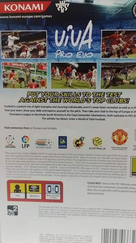 PSP - Pro Evolution Soccer 2013 PES 2013