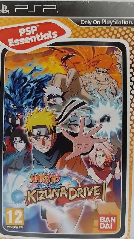 PSP - Naruto Shippuden Kizuna Drive - PSP Essentials