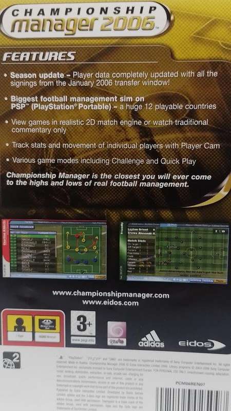PSP - Championship Manager 2006