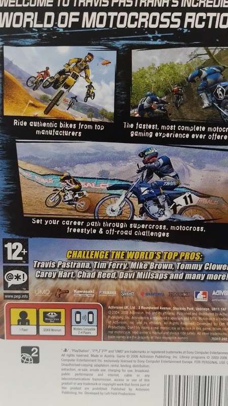 PSP - MTX Mototrax