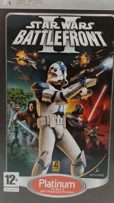 PSP - Star Wars Battlefront II - PSP Platinum