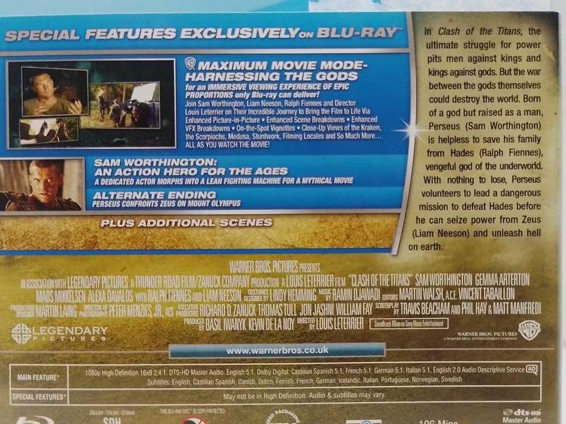Blu-ray - Clash of The Titans