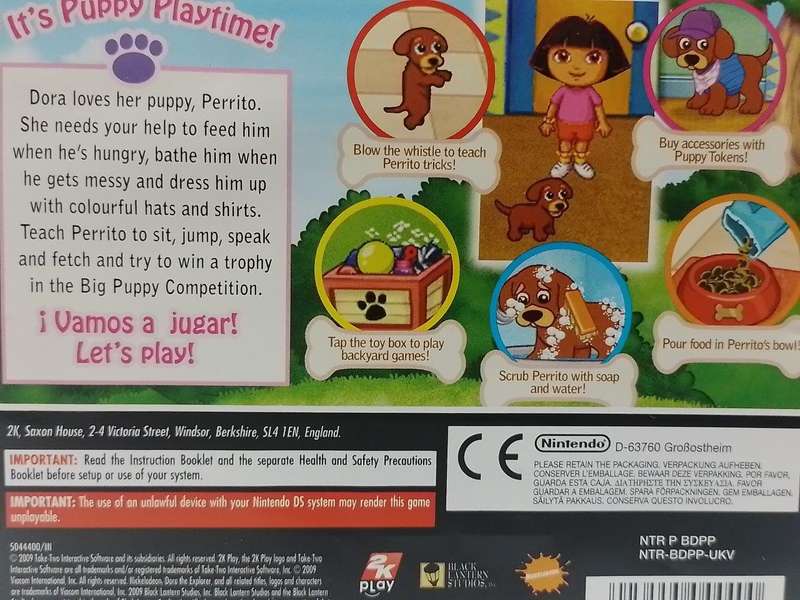 Nintendo DS - Dora The Explora Dora Puppy