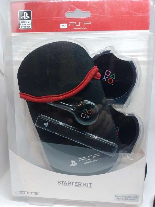 PSP Street, Starter Kit  Charger, Carry Case, 1gb Sony Card +  10 Games Bundle
