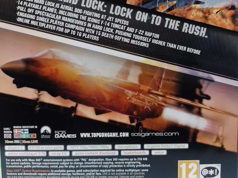 Xbox 360 - Top Gun Hard Lock