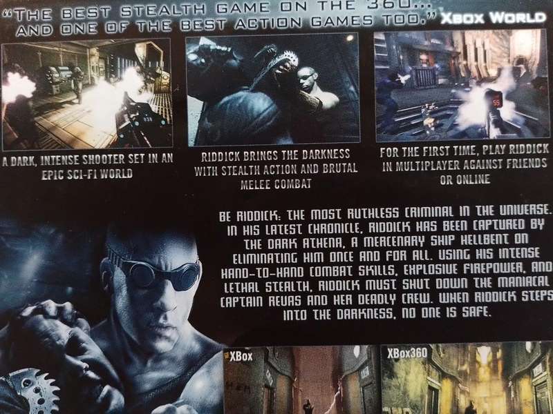 Xbox 360 - The Chronicles of Riddick Assault On Dark Athena