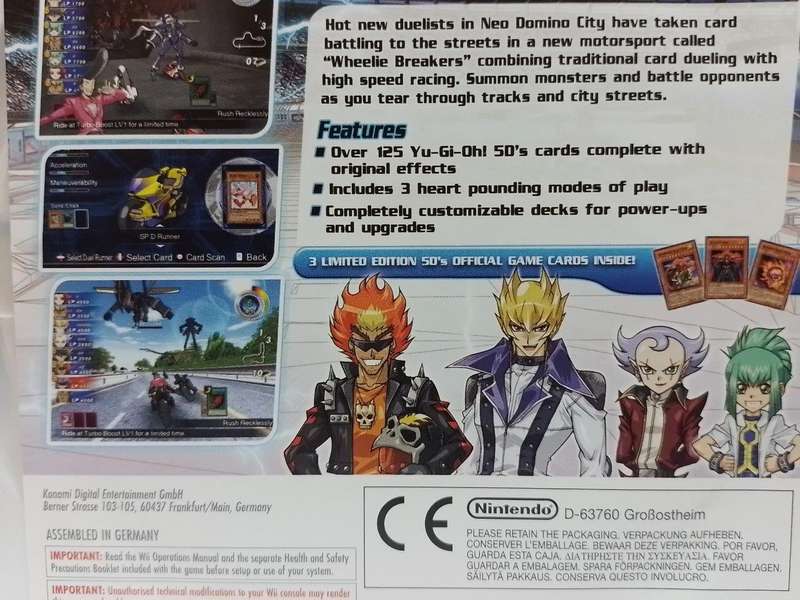 Wii - Yu-Gi-Oh! 50s Wheelie Breakers
