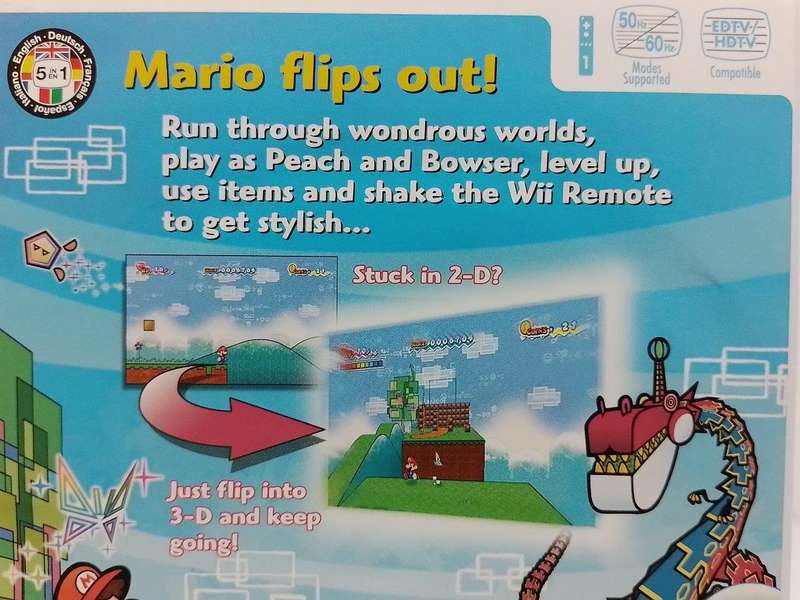 Wii - Super Paper Mario - Nintendo Selects